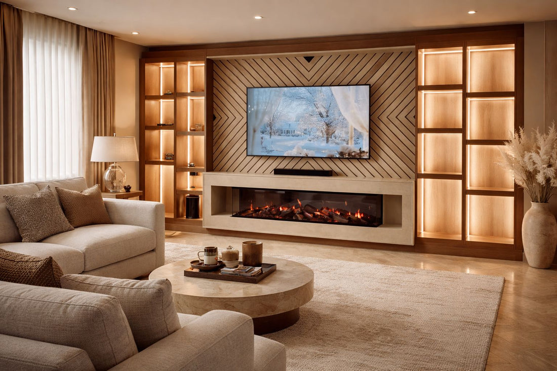 Fully Bespoke Media Wall Installed by Fires of Ayrshire