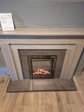 Dumfries Electric Suite & Evonic E-Lectra C3 Electric fire EX DISPLAY