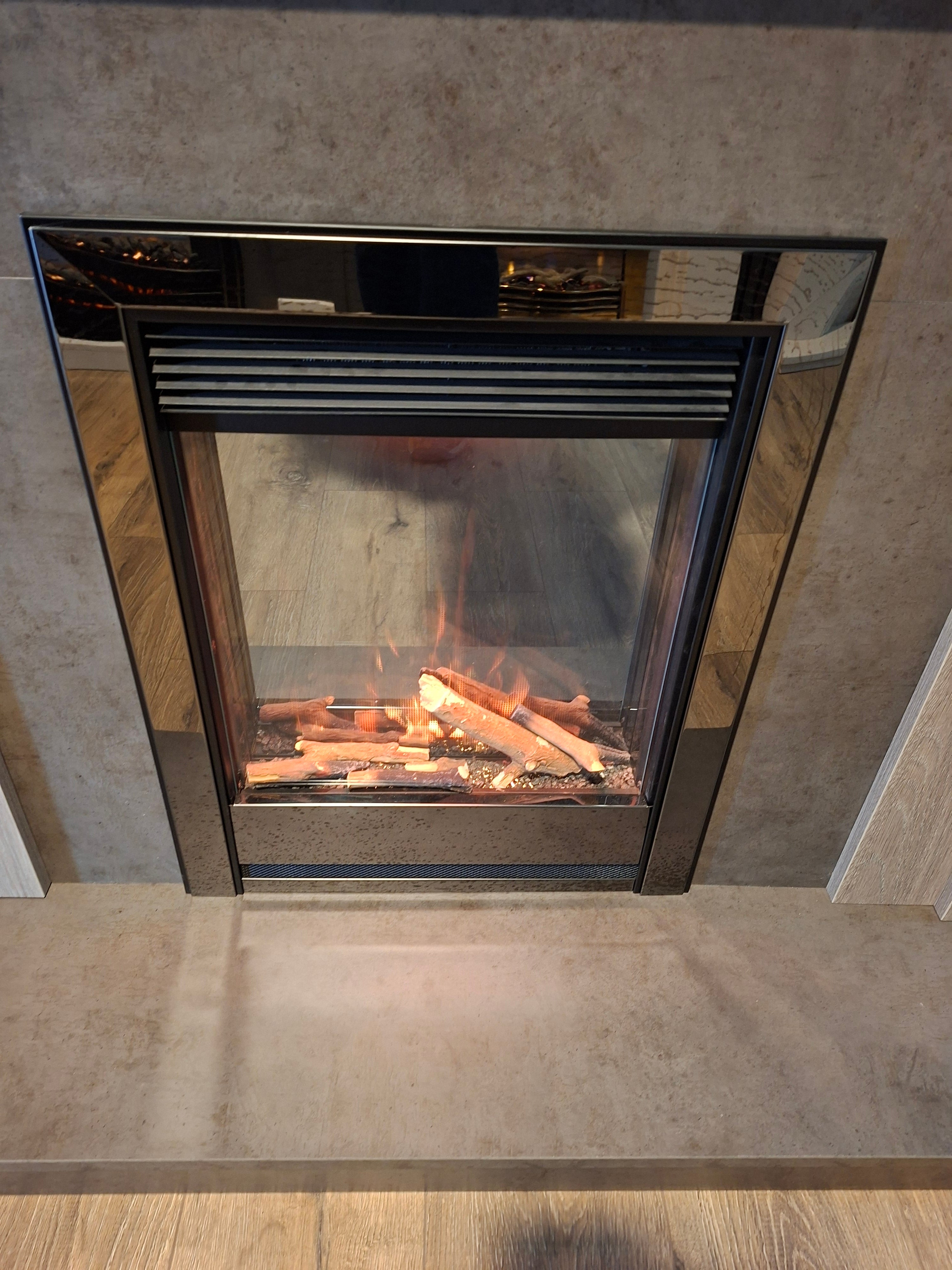 Dumfries Electric Suite & Evonic E-Lectra C3 Electric fire EX DISPLAY
