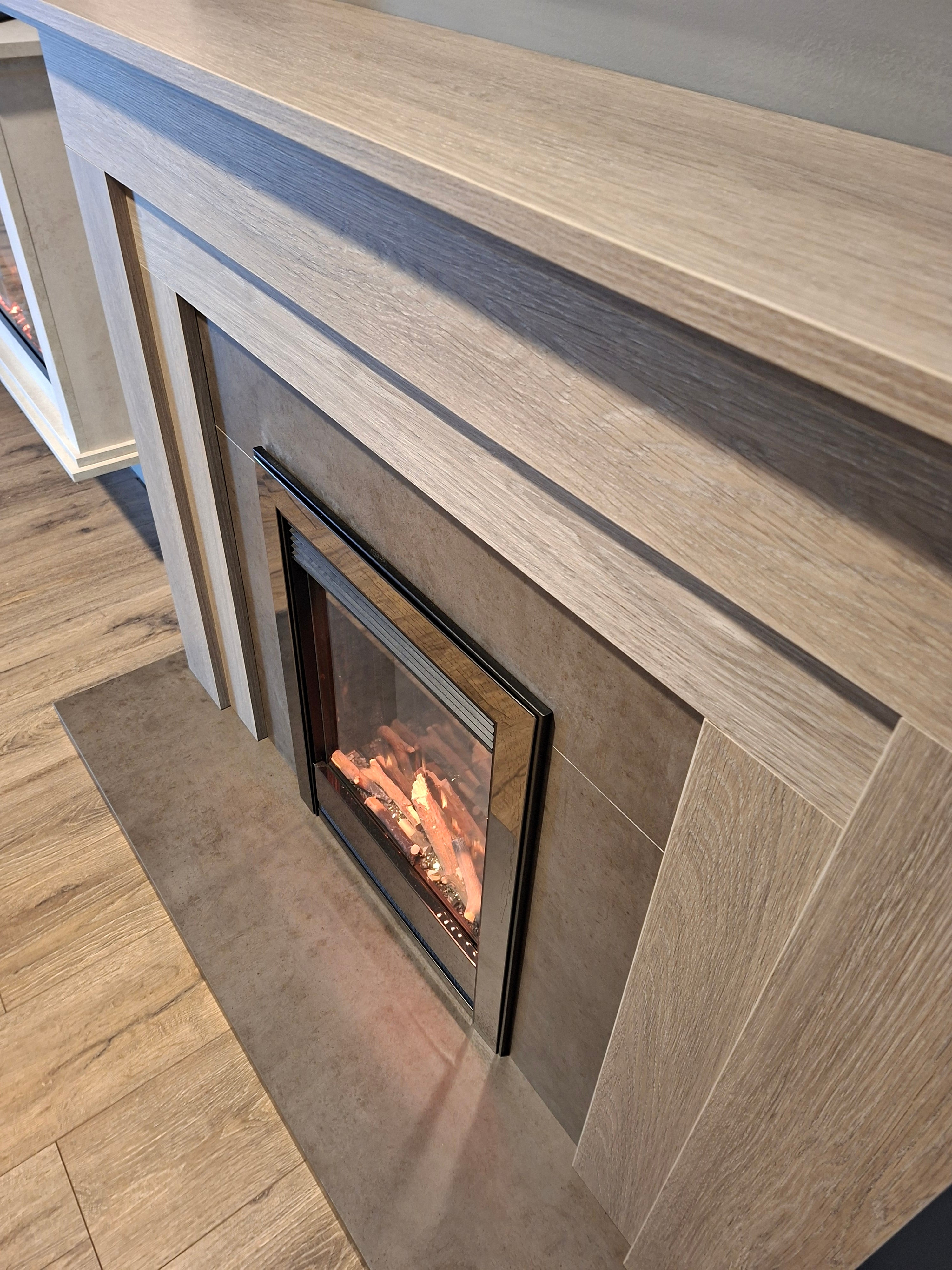 Dumfries Electric Suite & Evonic E-Lectra C3 Electric fire EX DISPLAY