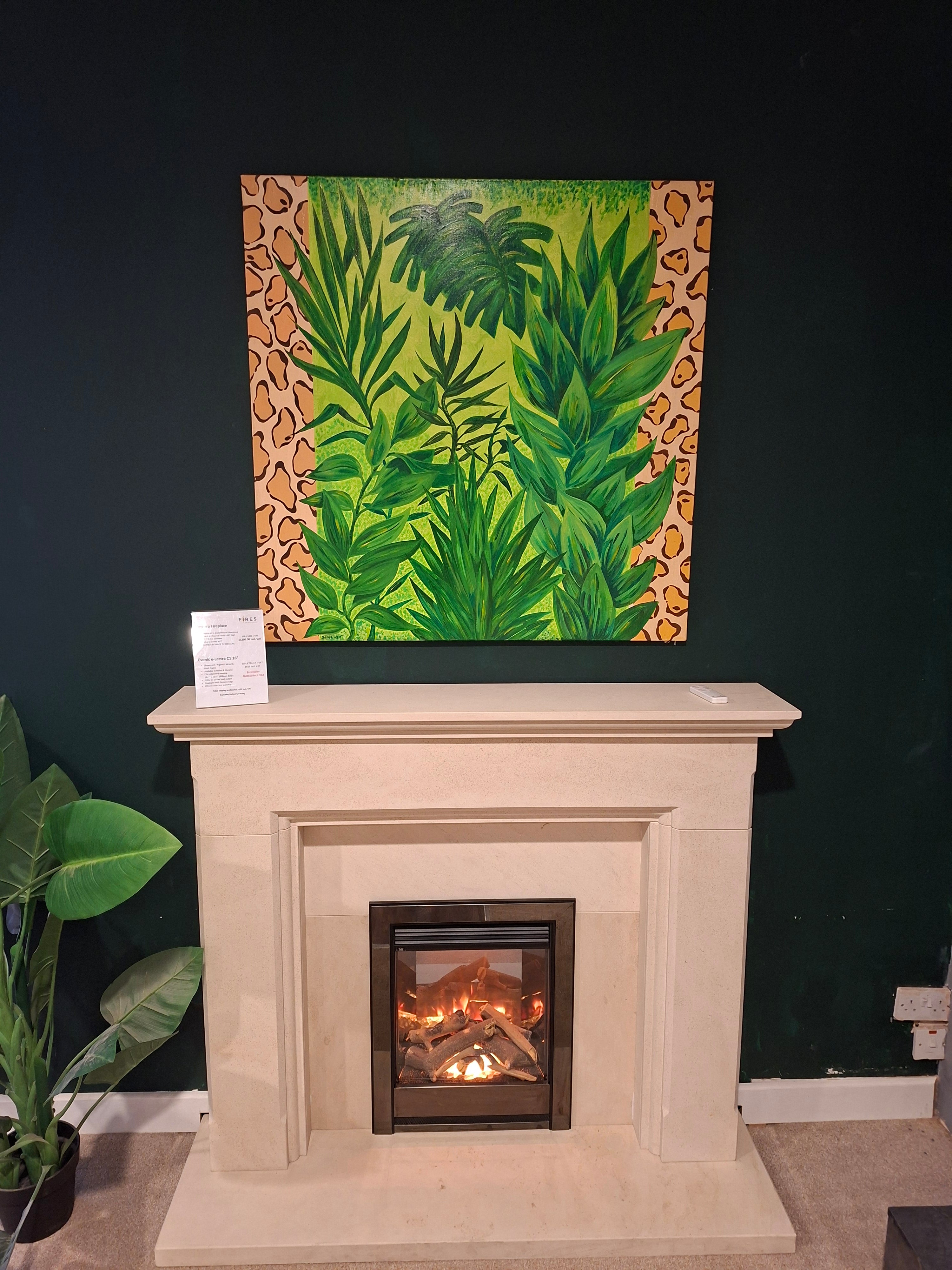 Evonic e-Lectra C1 16” EX DISPLAY Electric Fire Only