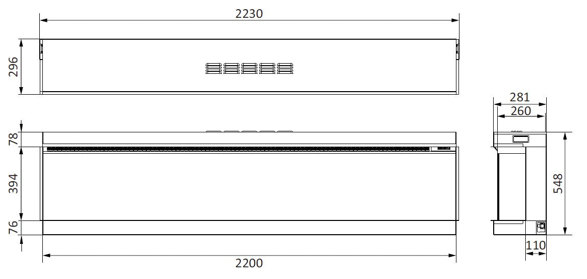 Solus VS220 Electric Fire