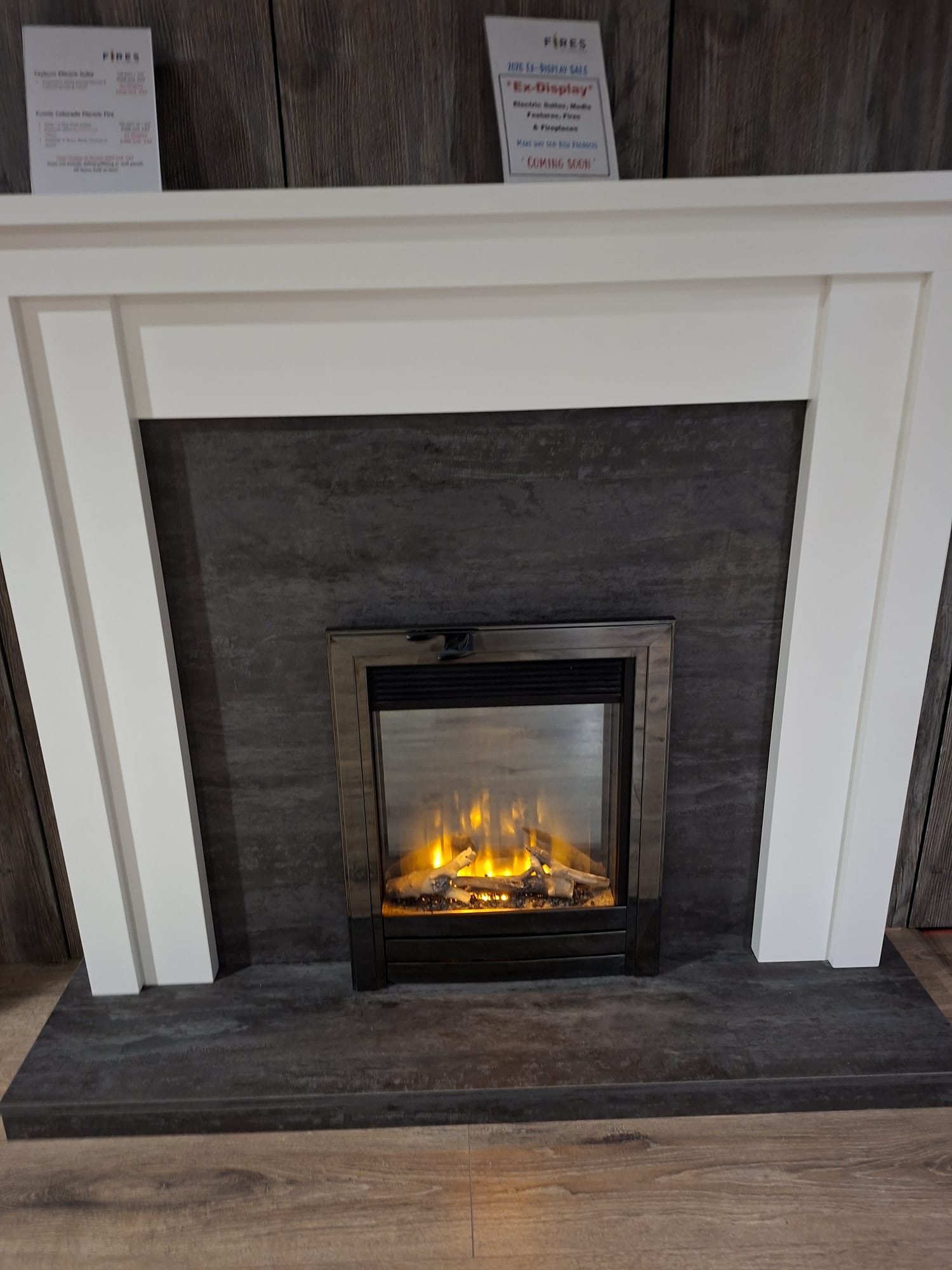 Tayburn Electric Suite & Evonic Colorado Electric Fire – Ex-Display Package
