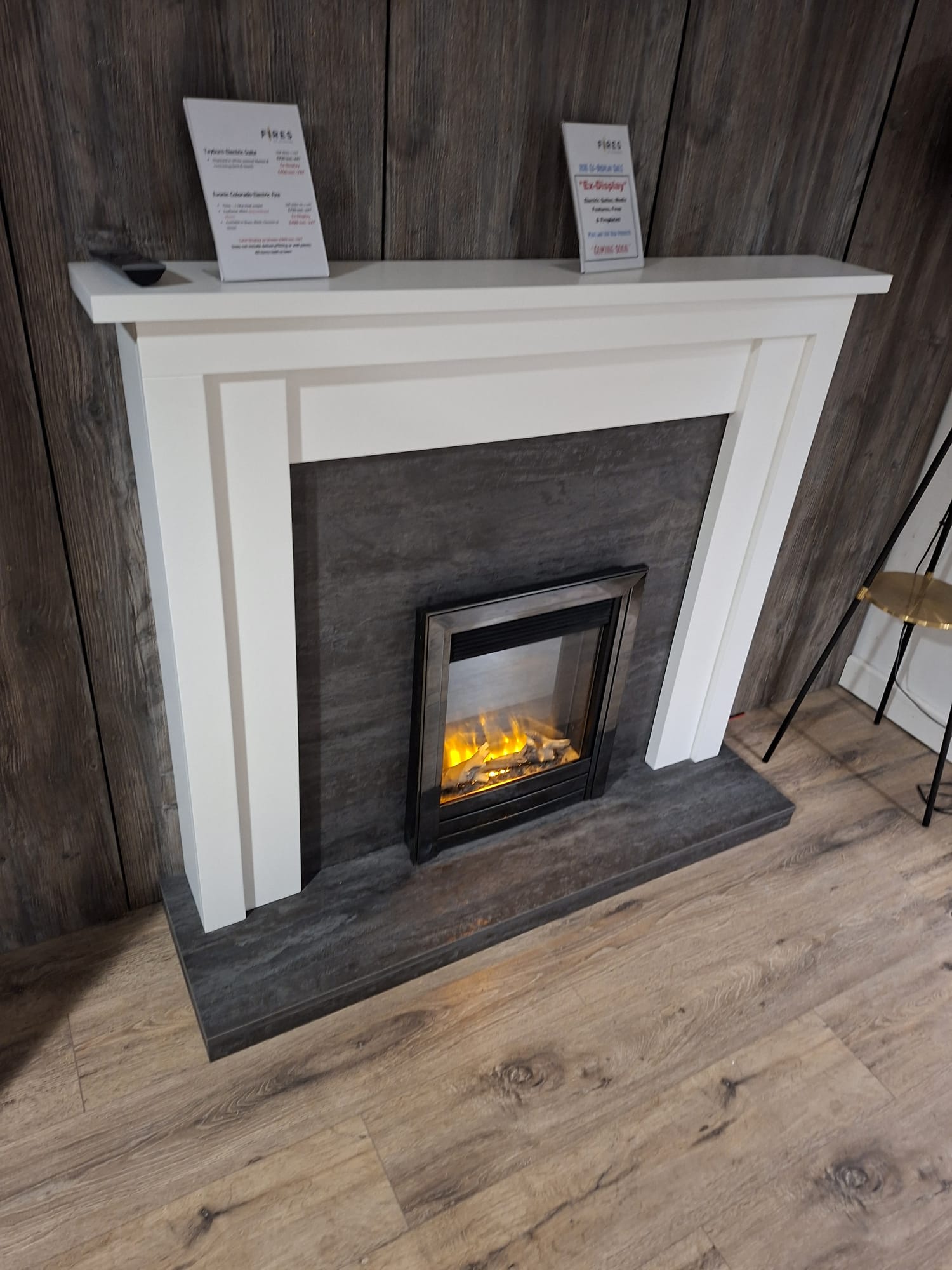 Tayburn Electric Suite & Evonic Colorado Electric Fire – Ex-Display Package