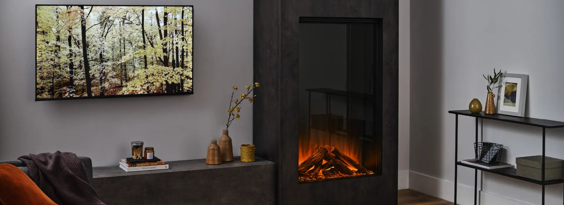 British Fire Knightwood Electric Fire