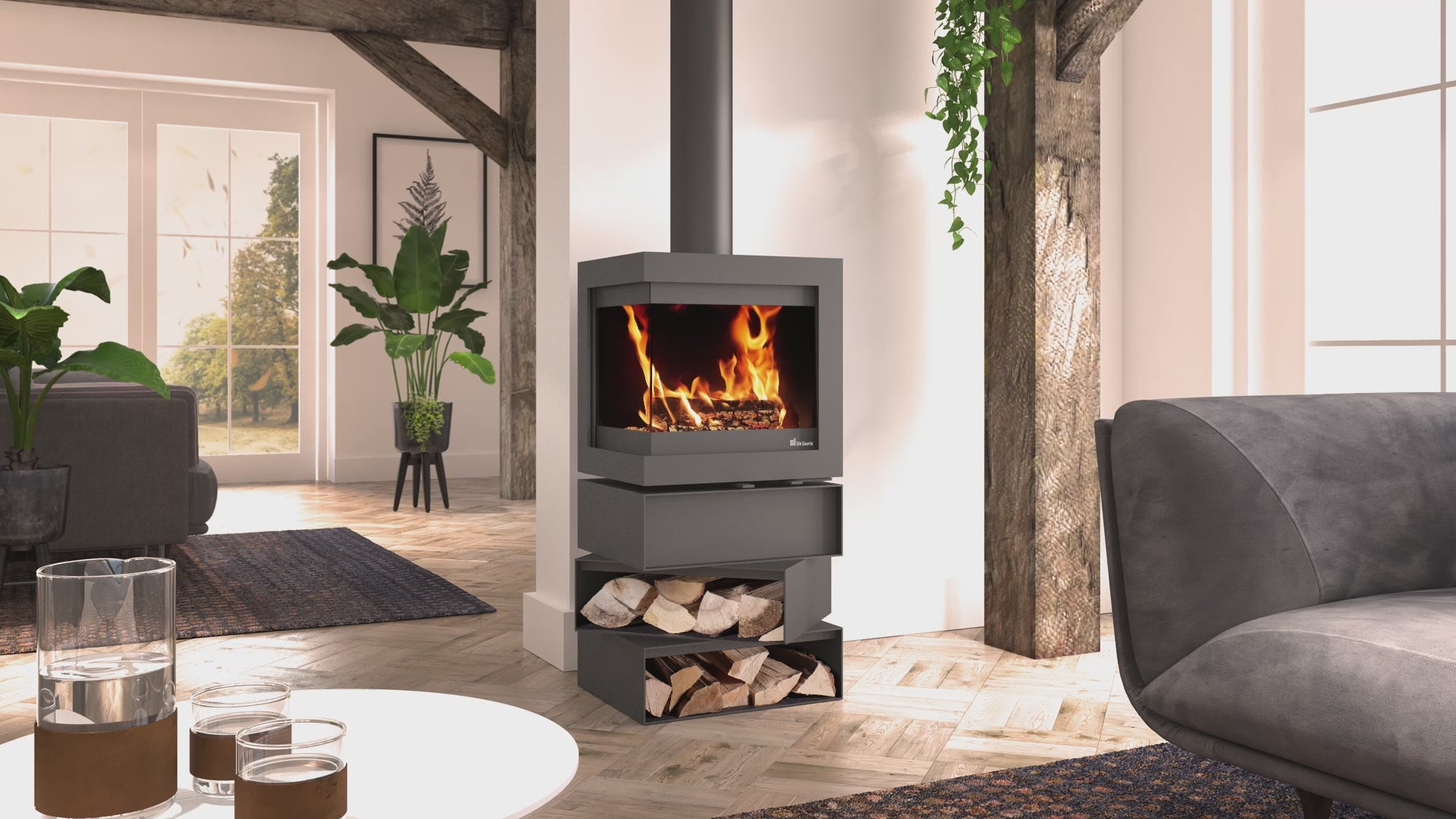 Dik Guerts Bora Corner Stove