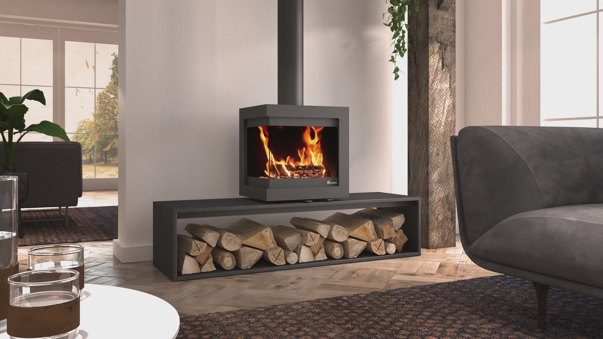 Dik Guerts Bora Corner Stove